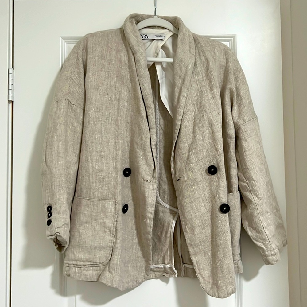 Zara Linen blazer
